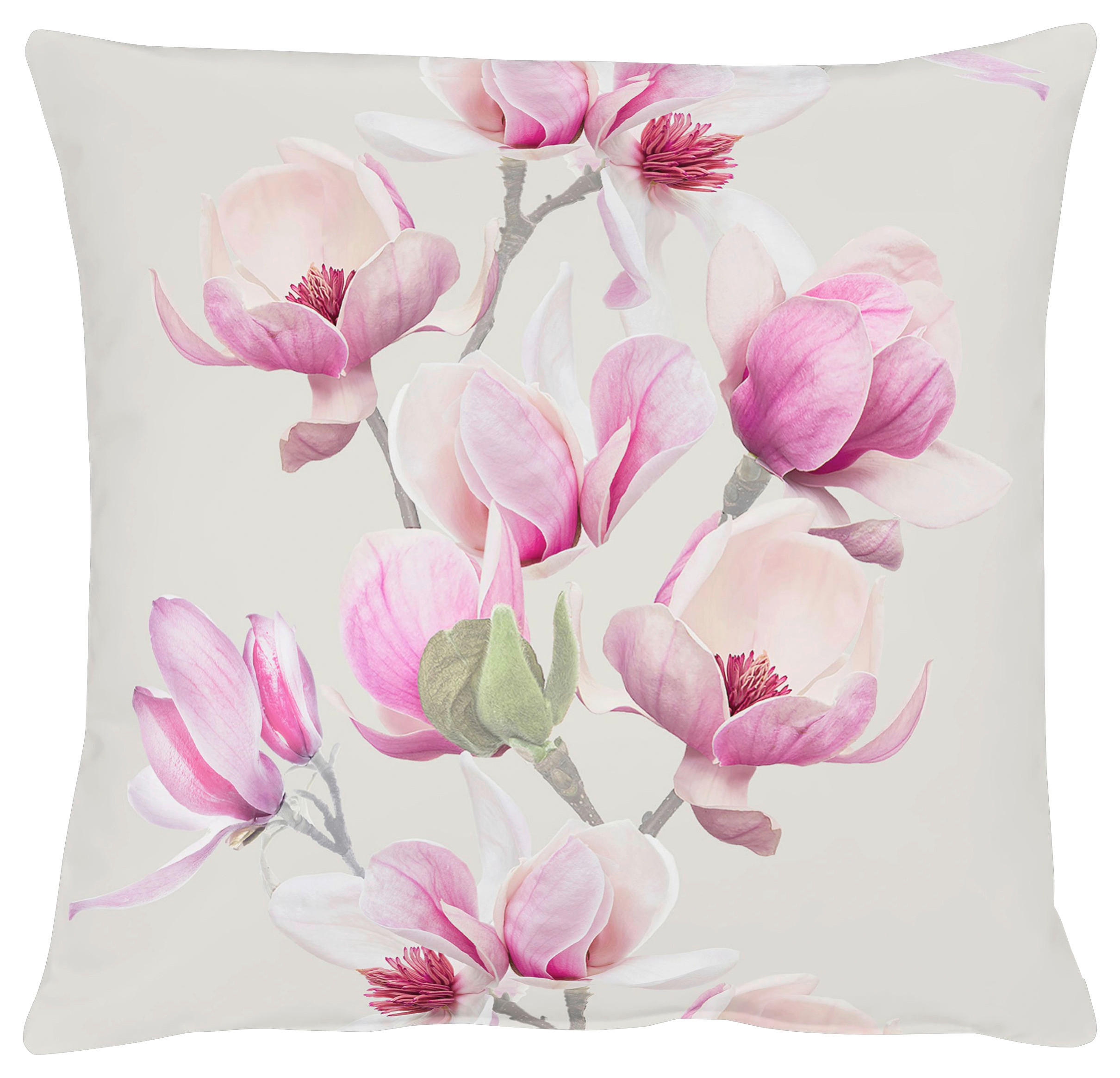 ZIERKISSEN  48/48 cm   - Mauve/Hellgrau, Basics, Textil (48/48cm) - Esposa