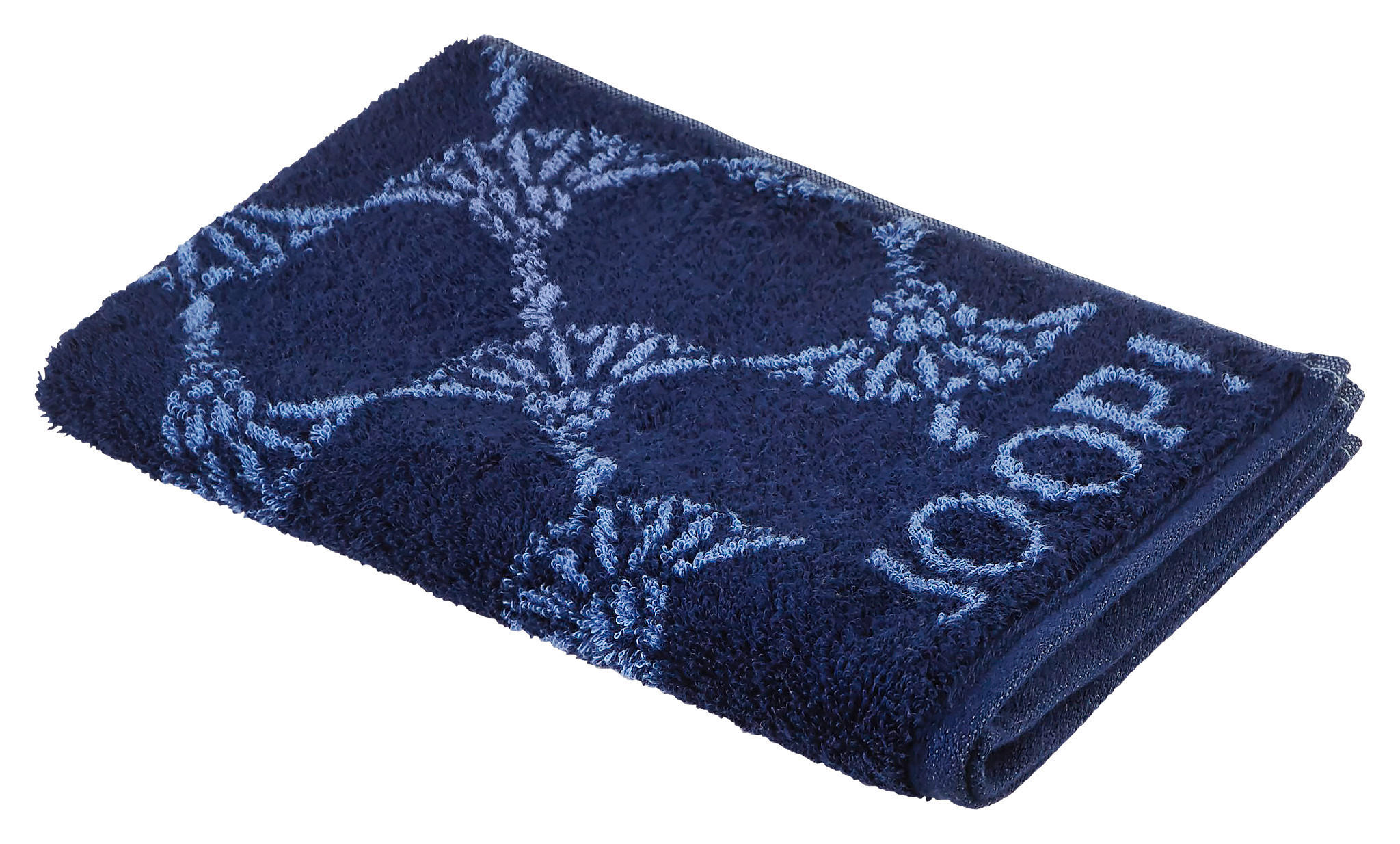 RUČNÍK PRO HOSTY, 30/50 cm, tmavě modrá - tmavě modrá, Design, textil (30/50cm) - Joop!