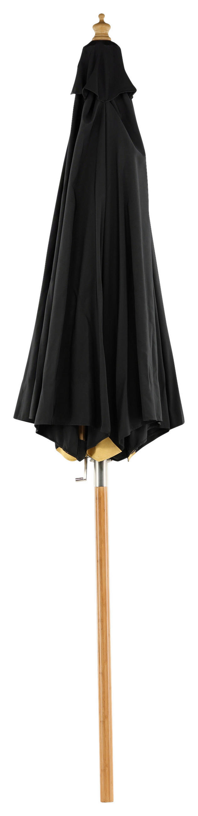 SONNENSCHIRM 270 cm  - Schwarz, KONVENTIONELL (270/250cm) - Gardenson