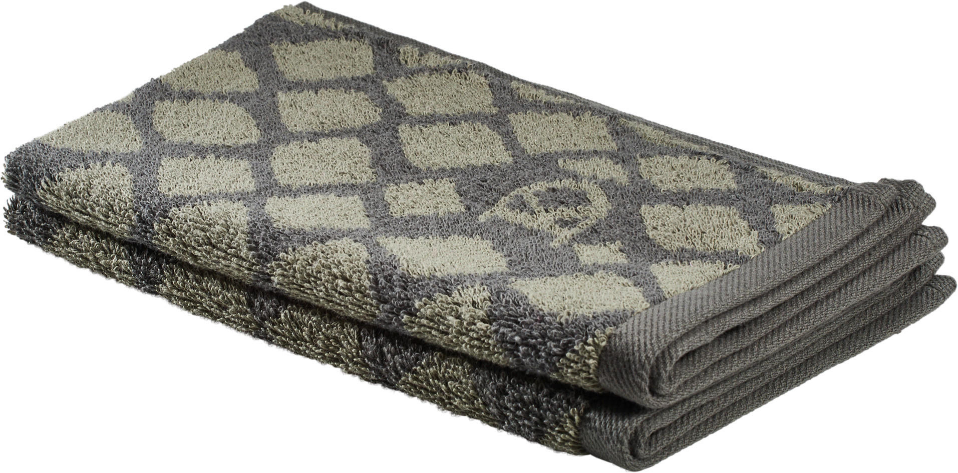 RUČNÍK PRO HOSTY, 30/50 cm, zelená, tmavě zelená - zelená/tmavě zelená, Design, textil (30/50cm) - Dieter Knoll