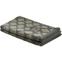 RUČNÍK PRO HOSTY, 30/50 cm, zelená, tmavě zelená - zelená/tmavě zelená, Design, textil (30/50cm) - Dieter Knoll