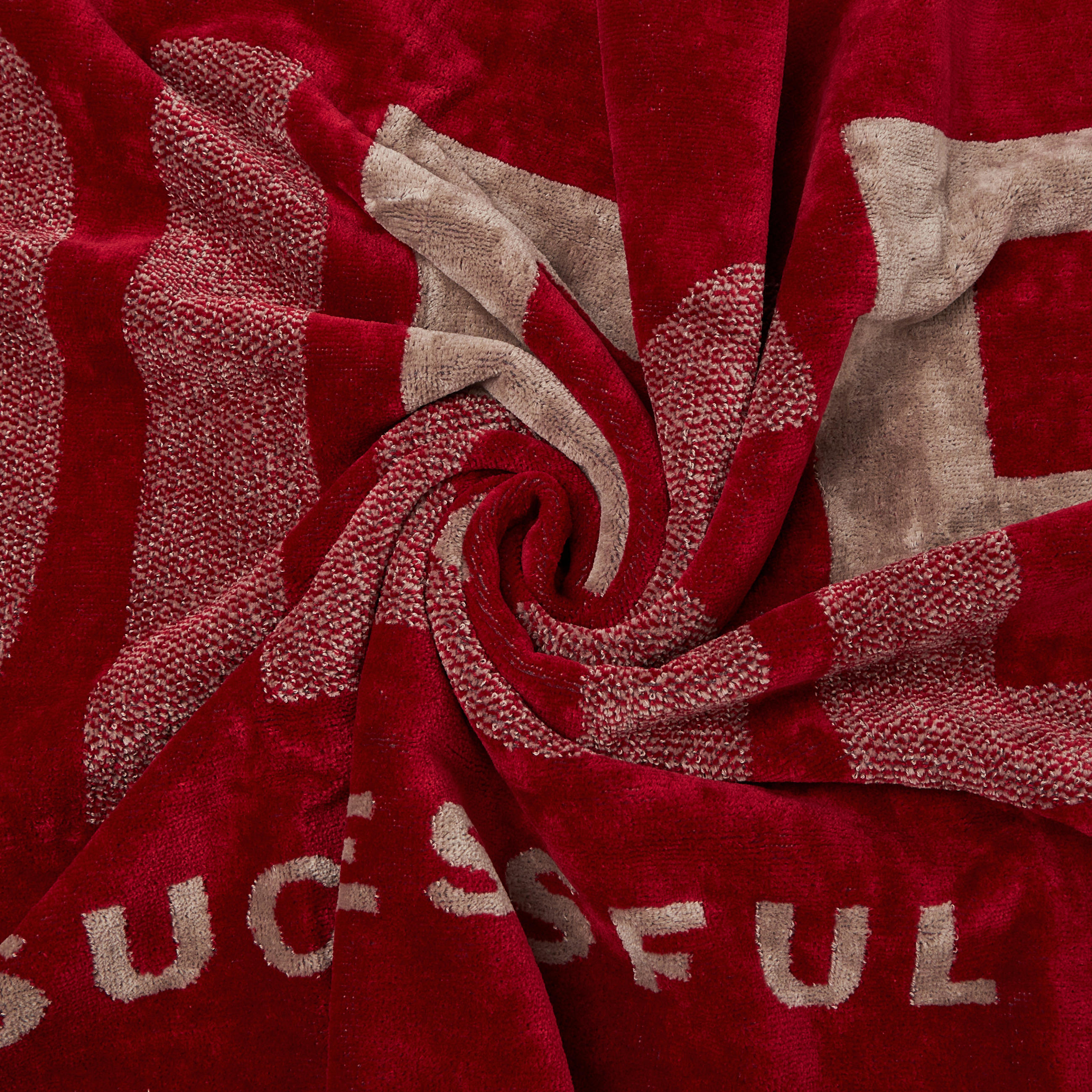 FROTTIERSET SMILE Rot 2-teilig  - Rot, Basics, Textil - Diesel