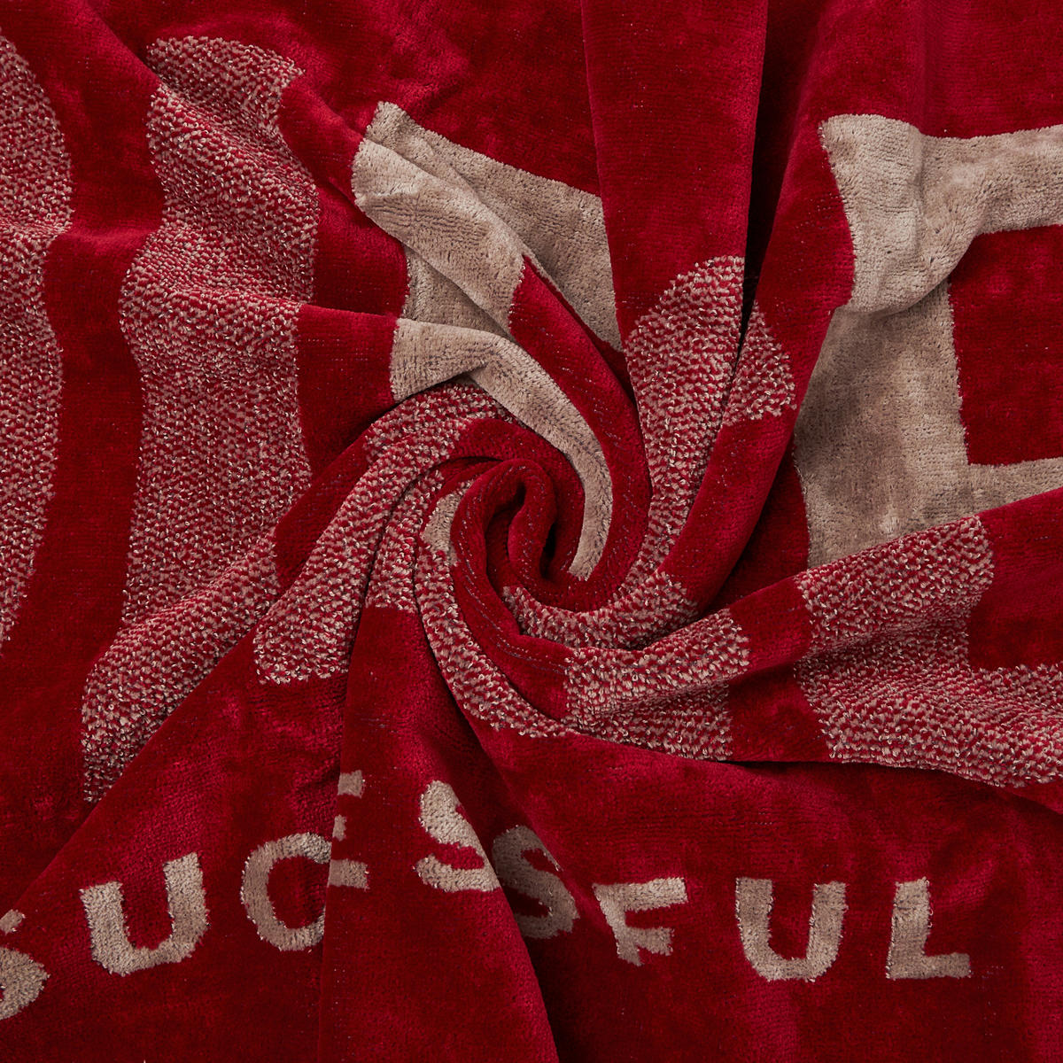 FROTTIERSET SMILE Rot 2-teilig  - Rot, Basics, Textil - Diesel