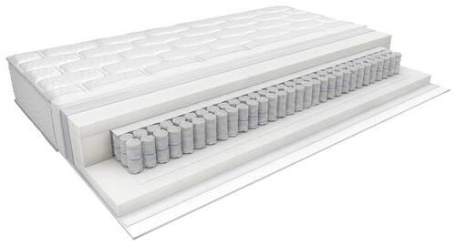 VZMETNICA 90/200 cm  - bela, Design, tekstil (90/200cm) - Sleeptex