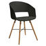 STUHL Lederlook Schwarz - Buchefarben/Schwarz, LIFESTYLE, Holz/Kunststoff (51,5/80,5/52cm) STUHL Lederlook Schwarz - Buchefarben/Schwarz, LIFESTYLE, Holz/Kunststoff (51,5/80,5/52cm)