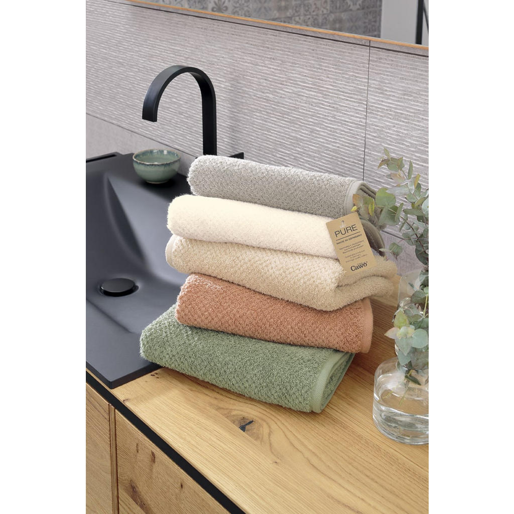 Thumbnail - Cawoe Duschtuch, Grau, Textil, Uni, 80x150 cm, Textiles Vertrauen - Oeko-Tex®, Made in Germany, Oeko-Tex® Standard 100, ...