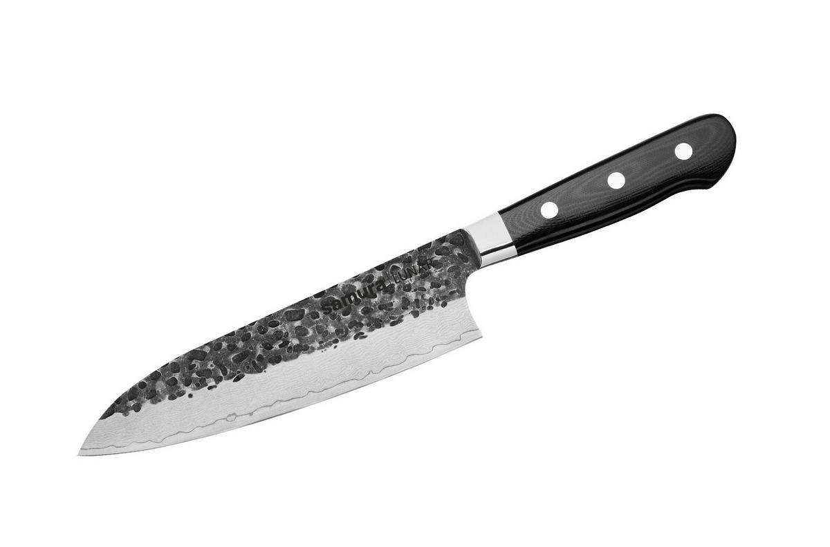 SANTOKU NOŽ  PRO-S LUNAR  31/4.9/1.8 cm          - Basics, metal/plastika (31/4.9/1.8cm) - Samura