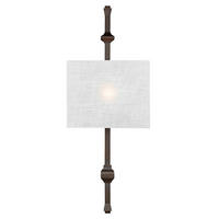 NÁSTENNÉ SVIETIDLO, 29.2/76.5/12.1  cm - bronzová, Konventionell, kov/sklo (29.2/76.5/12.1 cm) - Elstead Lighting