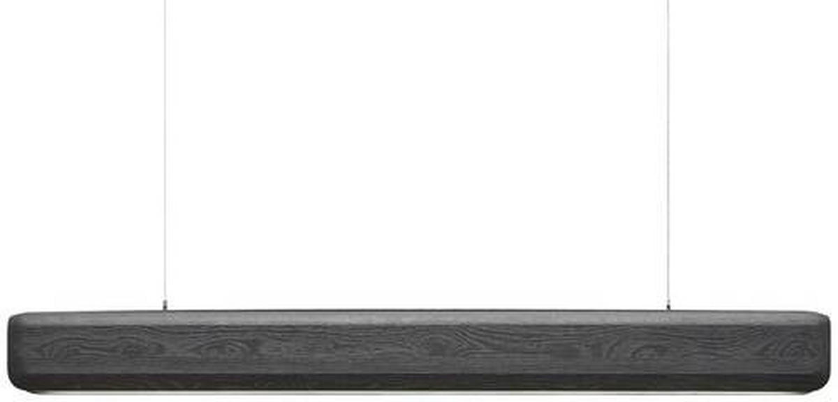 HÄNGELEUCHTE 150/8/15 cm  - Anthrazit, Design, Holz (150/8/15cm) - Johann Jakob