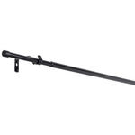 VORHANGSTANGENSET 120-210 cm  - Schwarz, Basics, Metall (120-210cm) - Homeware