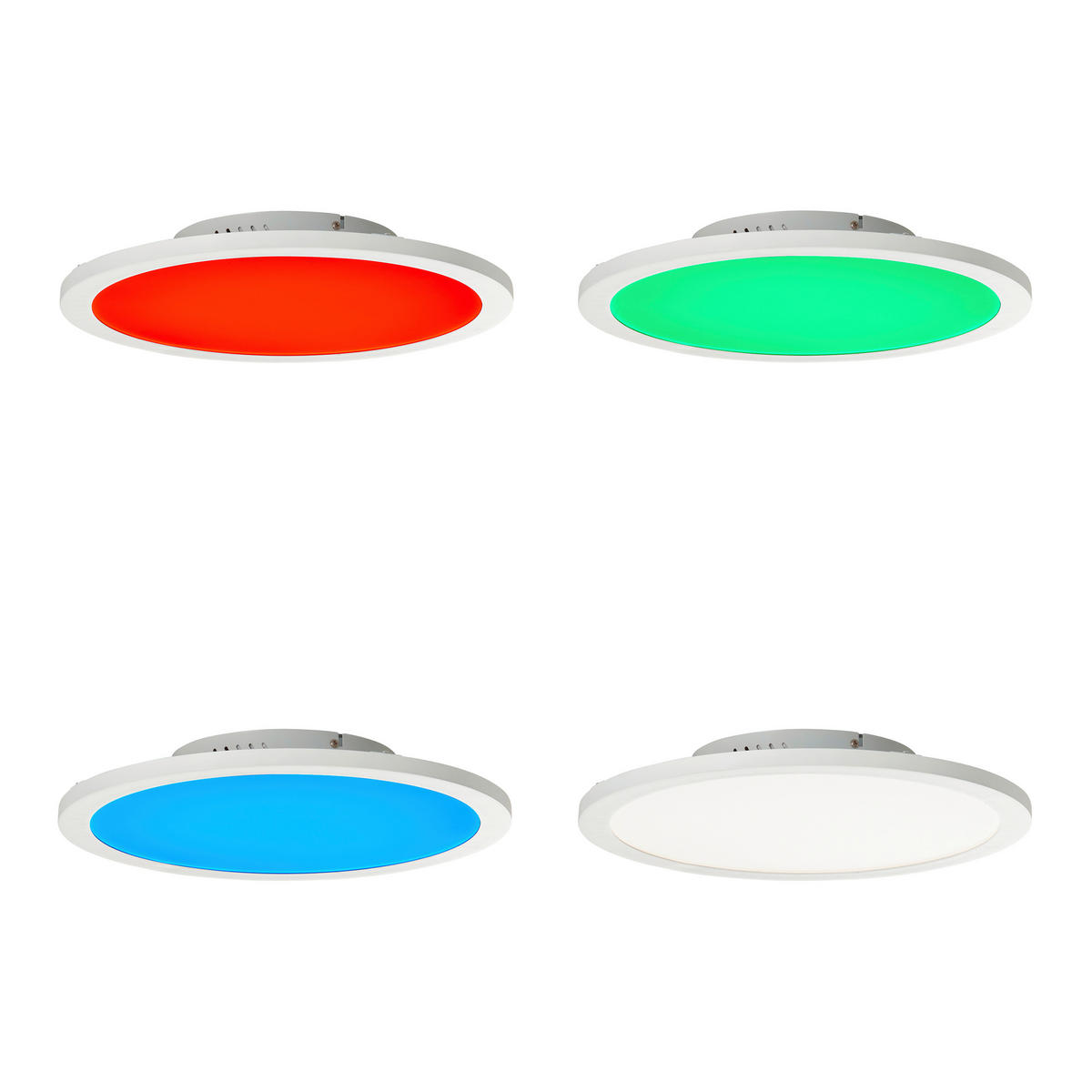 LED-PANEEL  - Weiß, KONVENTIONELL, Kunststoff/Metall (40/5,9cm) - Brilliant