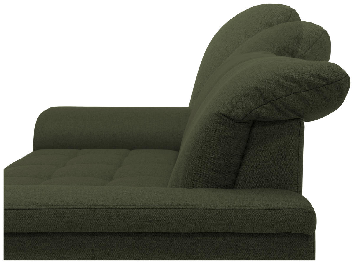 2-SITZER-SOFA in Webstoff Grün  - Chromfarben/Grün, KONVENTIONELL, Textil/Metall (190/81/105cm) - MID.YOU