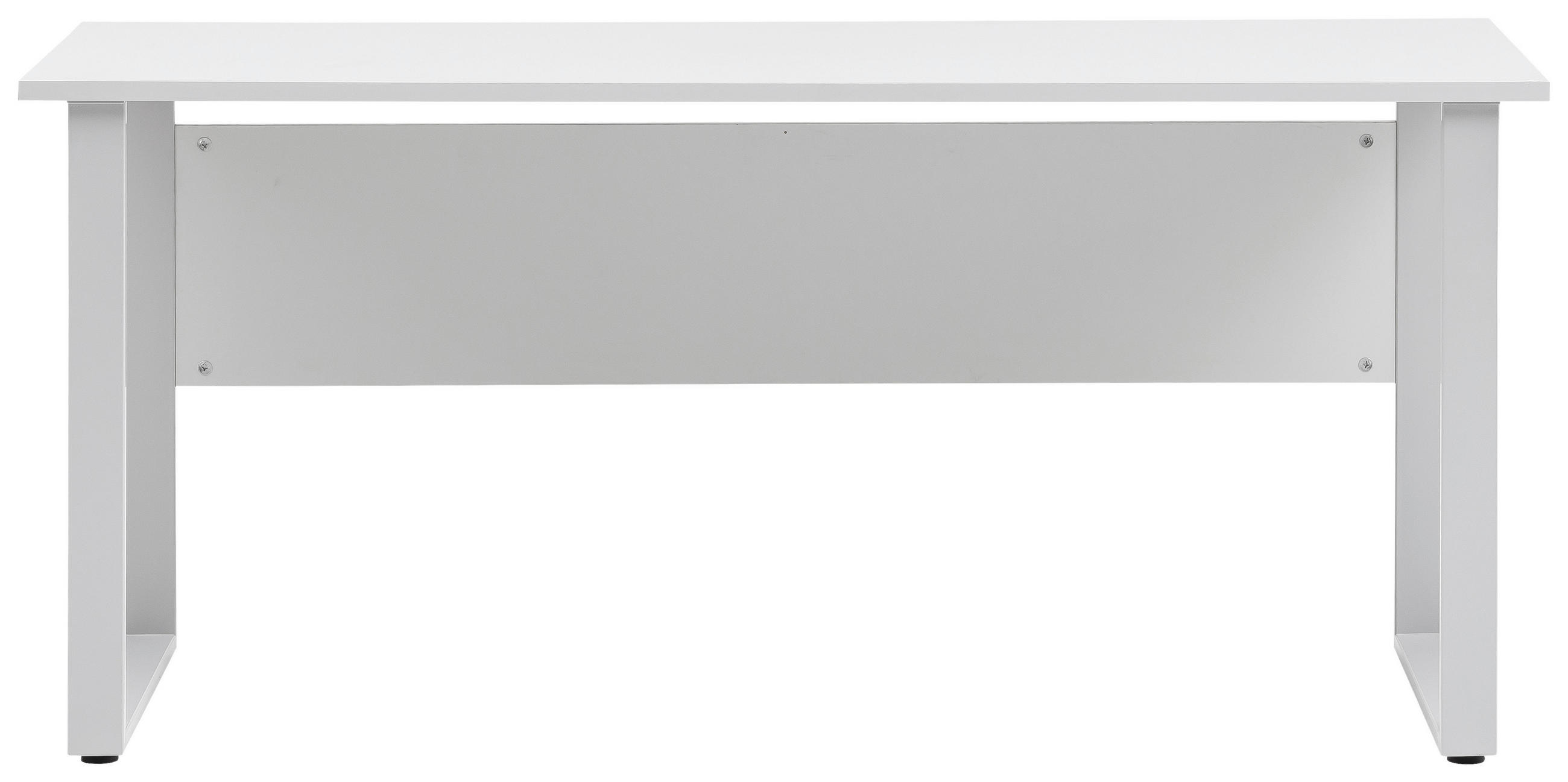 Thumbnail - Mid.you Schreibtisch, Alu, Hellgrau, Metall, Holzwerkstoff, rechteckig, U-Form, 75x73.2x160 cm, Arbeitszimmer, Schreibti...