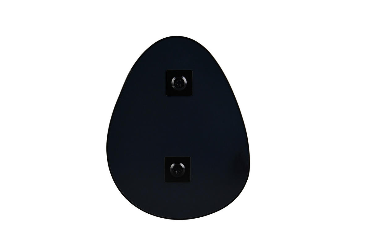 SPIEGELSET 28/22/0,4 cm    in  - Schwarz, MODERN, Glas/Metall (28/22/0,4cm)