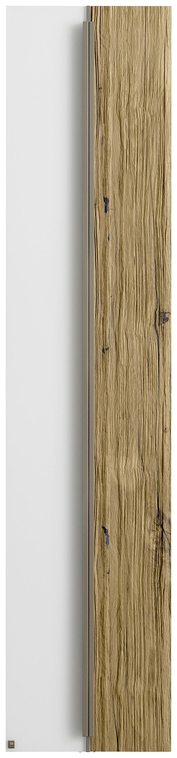 HOCHSCHRANK 38,4/172,8/33,1 cm  - Eichefarben/Titanfarben, Natur, Glas/Holz (38,4/172,8/33,1cm) - Musterring