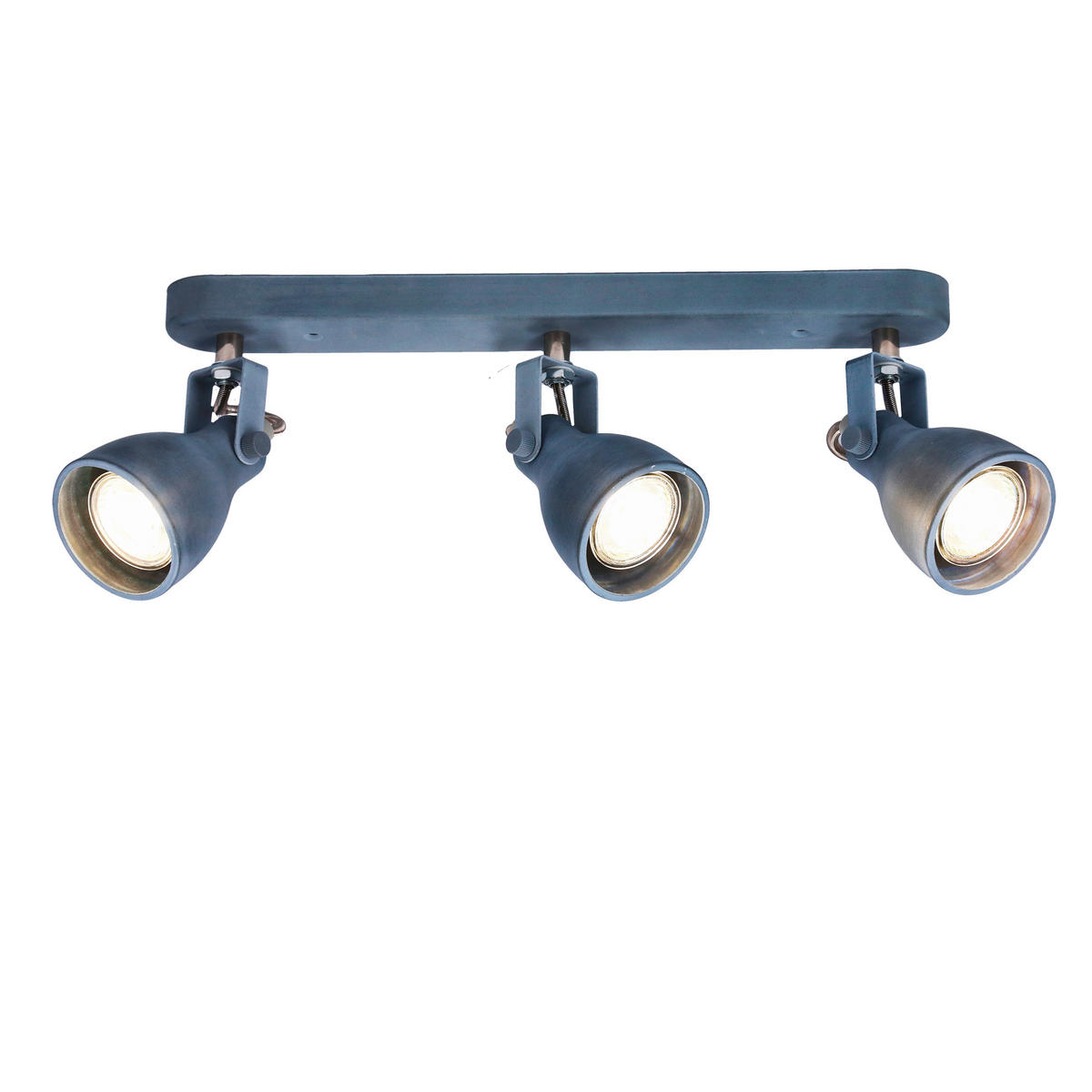 STRAHLER 46/15/10 cm   - Grau, Basics, Metall (46/15/10cm)