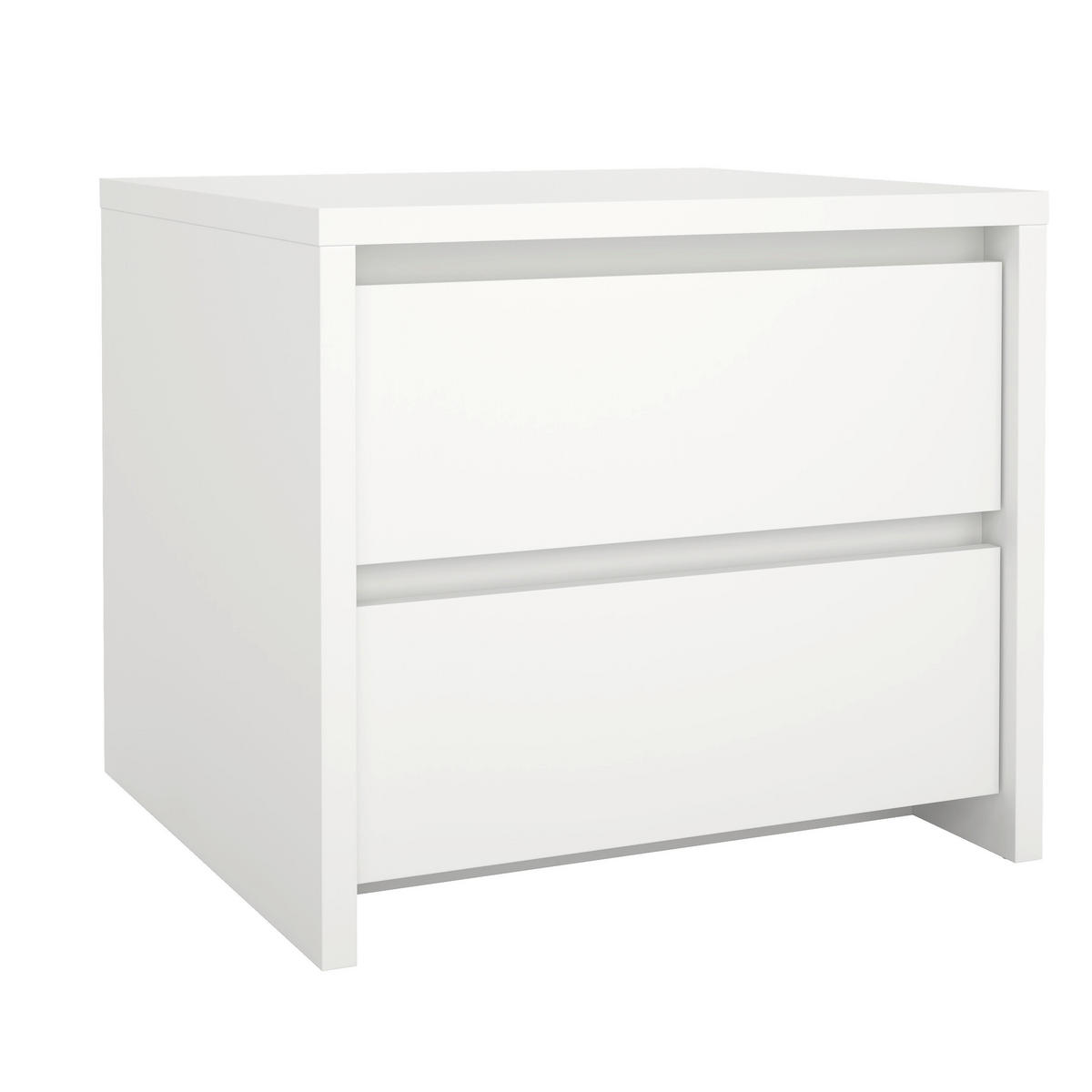 NACHTSCHRANK 52/45/48 cm  - Weiß, KONVENTIONELL, Holzwerkstoff (52/45/48cm) - Boxxx