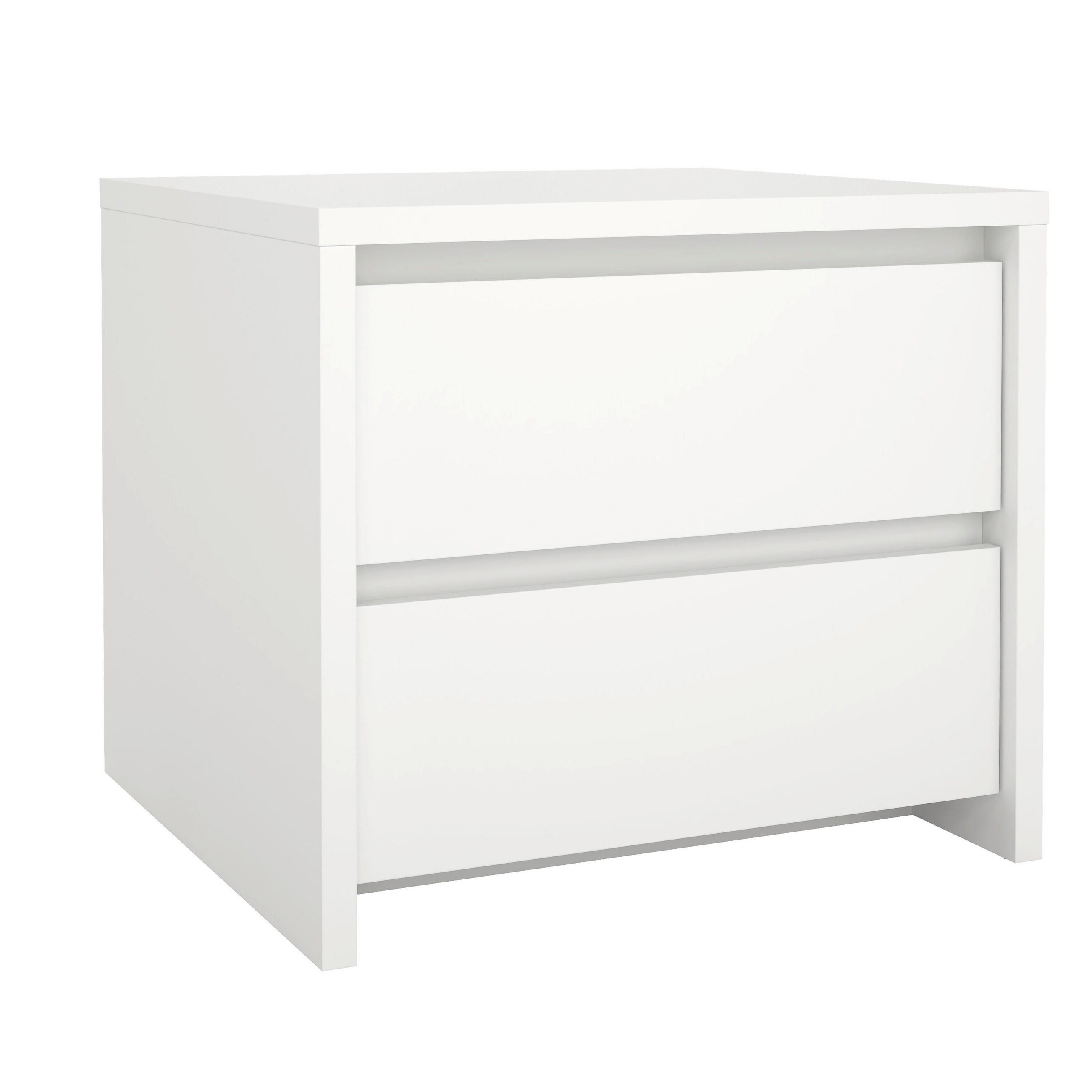 Boxxx NOČNÍ STOLEK, bílá, 52/45/48 cm