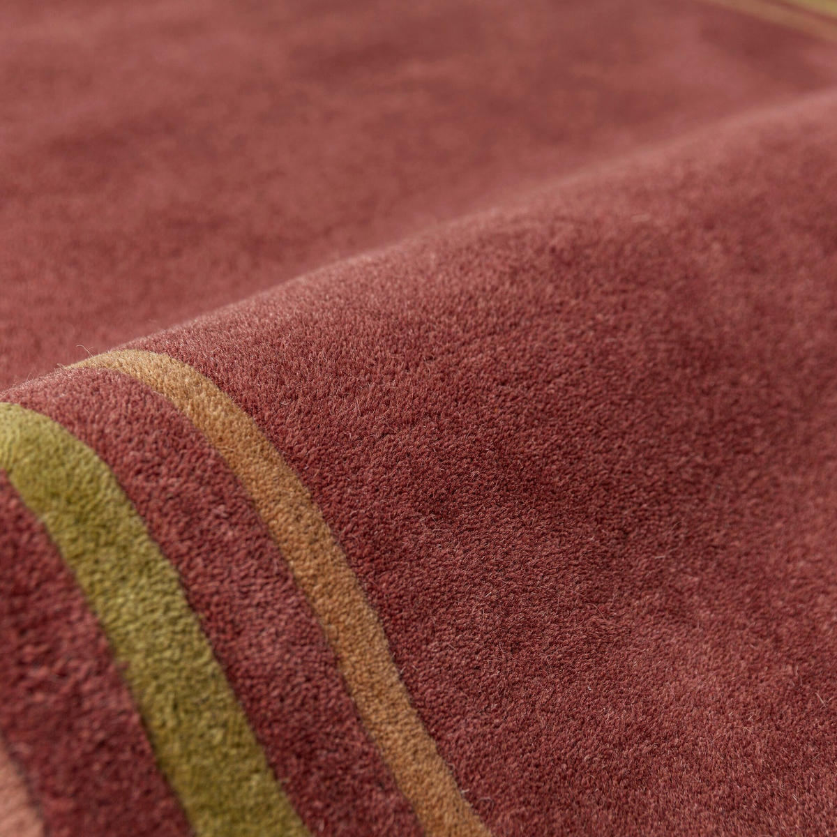 WOLLTEPPICH 80/230 cm Lois Dunkelrot rechteckig  - Dunkelrot, Basics, Textil (80/230cm) - Flair Rugs