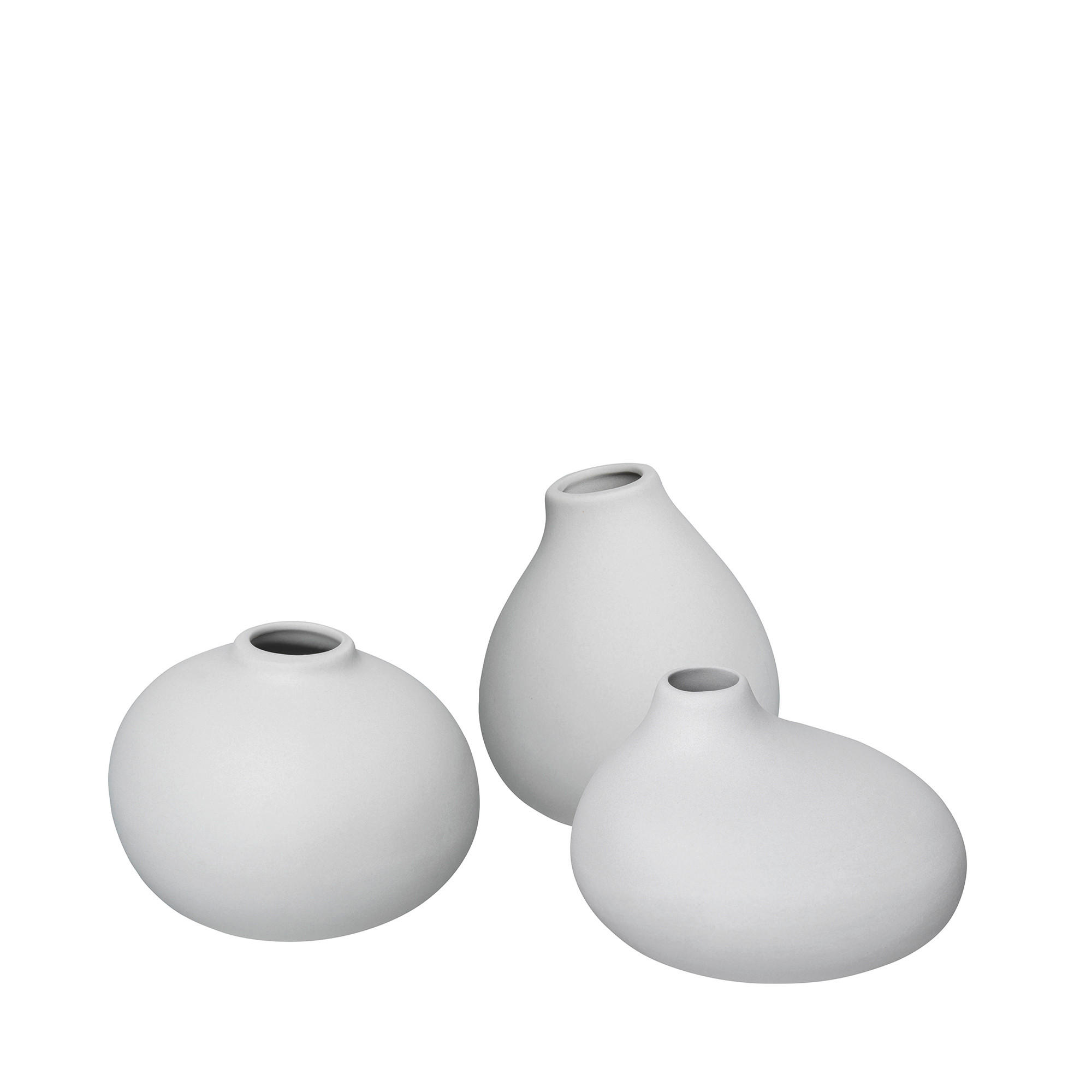 VASE 6,5 cm  - Hellgrau, Design, Keramik (6,5/9/7cm) - Blomus