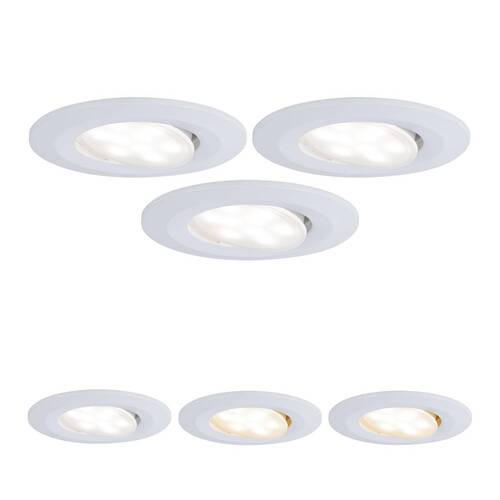 LED-DECKENLEUCHTE 9 cm  - Weiß, Basics, Kunststoff (9cm) - Paulmann