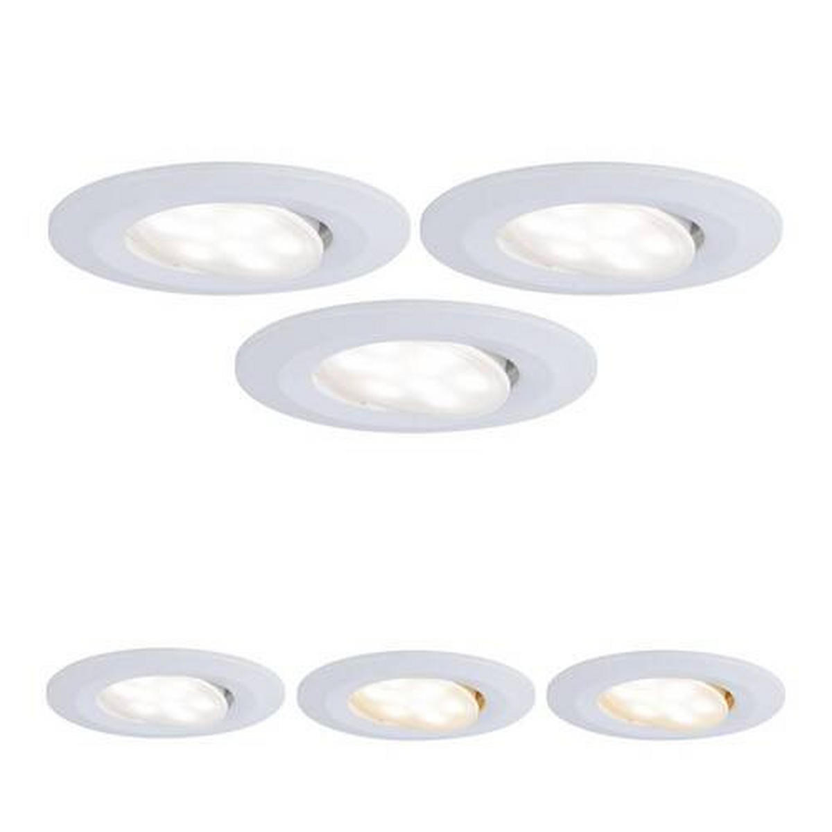 LED-DECKENLEUCHTE 9 cm  - Weiß, Basics, Kunststoff (9cm) - Paulmann