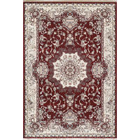 VINTAGE-TEPPICH 120/170 cm Semerkand Dunkelrot, Beige  - Beige/Dunkelrot, LIFESTYLE, Textil (120/170cm)