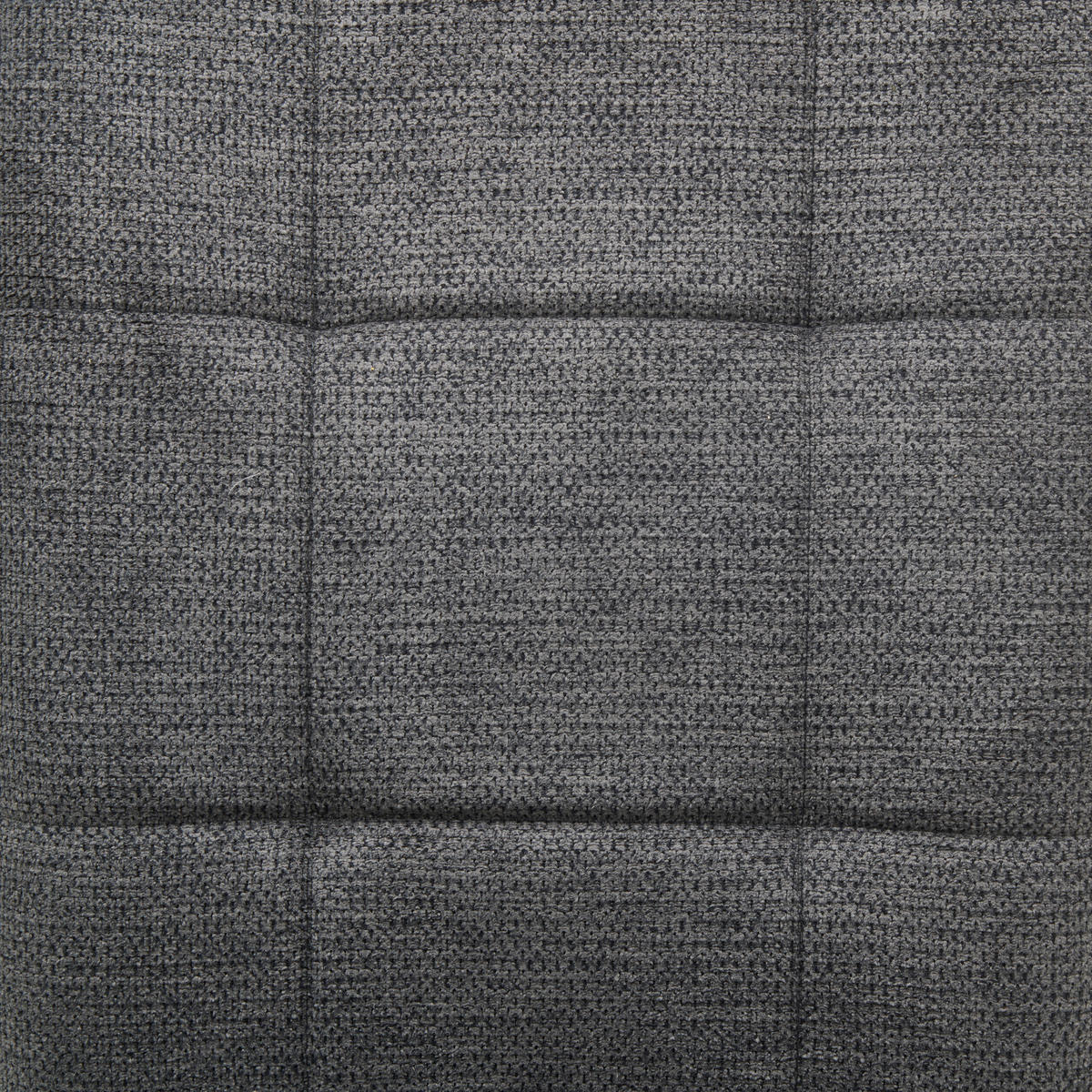STUHL Mikrofaser Anthrazit, Schwarz  - Anthrazit/Schwarz, KONVENTIONELL, Textil/Metall (44/96/61cm) - MID.YOU