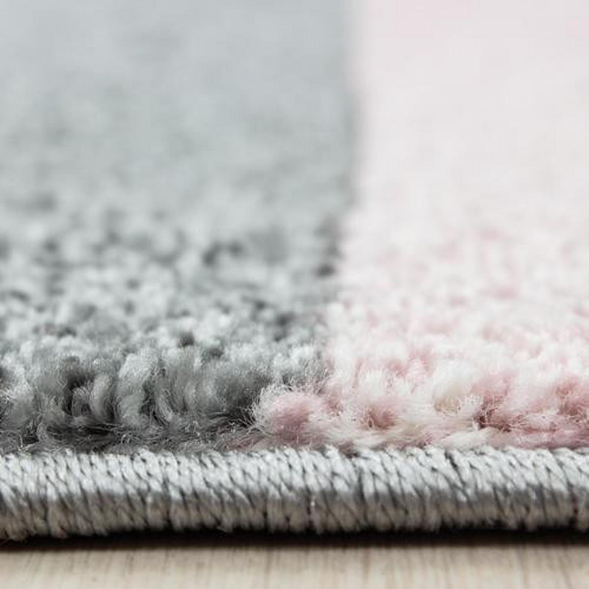 WEBTEPPICH 80/150 cm Lucca 1810 Pink  - Pink, Trend, Textil (80/150cm) - Novel