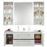 BADEZIMMER - Weiß, Design, Glas/Holzwerkstoff (141,2cm) BADEZIMMER - Weiß, Design, Glas/Holzwerkstoff (141,2cm)