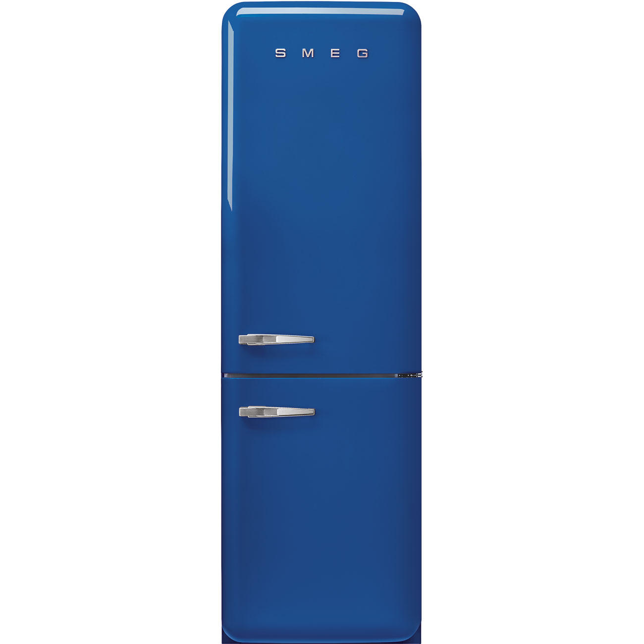 KÜHL-GEFRIER-KOMBINATION 60/196,8/72,8 cm FAB32RBE5  - Dunkelblau, Basics, Metall (60/196,8/72,8cm) - SMEG