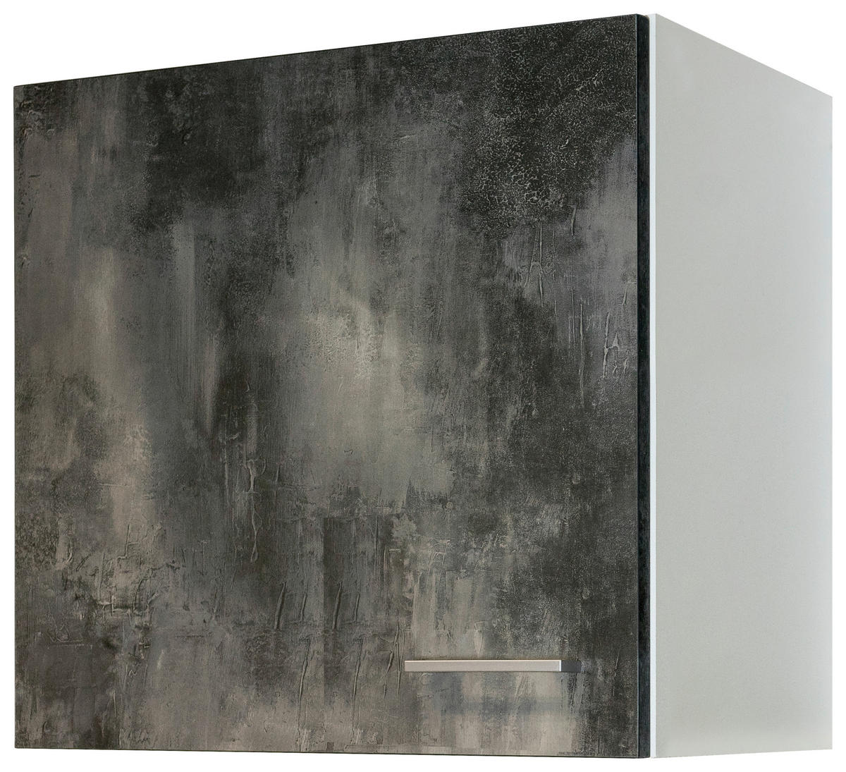 KÜCHENOBERSCHRANK 60/54,8/32 cm  in Weiß, Graubraun  - Graubraun/Alufarben, KONVENTIONELL, Holzwerkstoff/Kunststoff (60/54,8/32cm) - FlexWell