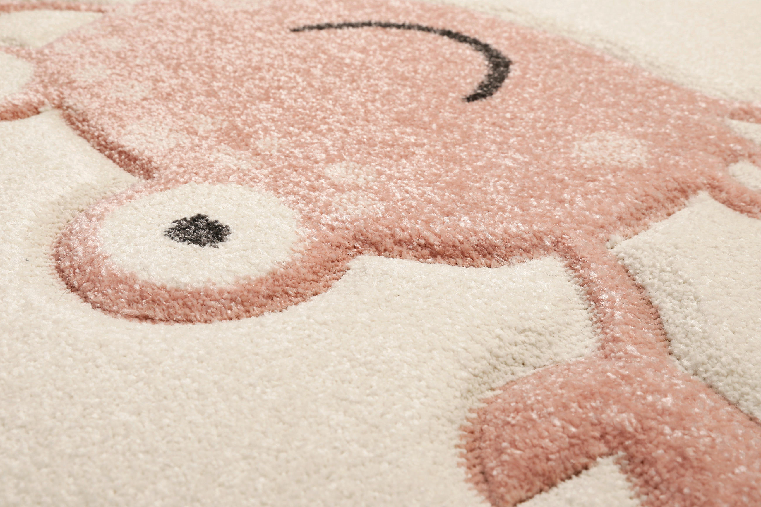 KINDERTEPPICH 80 cm Crab  - Beige/Rosa, Trend, Textil (80cm) - Esprit