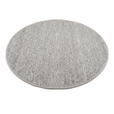 HANDWEBTEPPICH 200/200 cm Helsinki Graubraun  - Graubraun, Basics, Textil (200/200cm) - Linea Natura