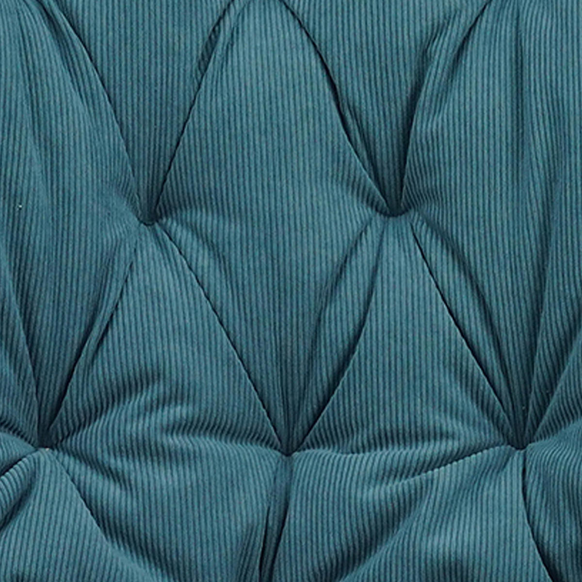 SCAUN in metal, textil negru, albastru închis  - albastru închis/negru, Design, metal/textil (54/85/63cm) - Carryhome