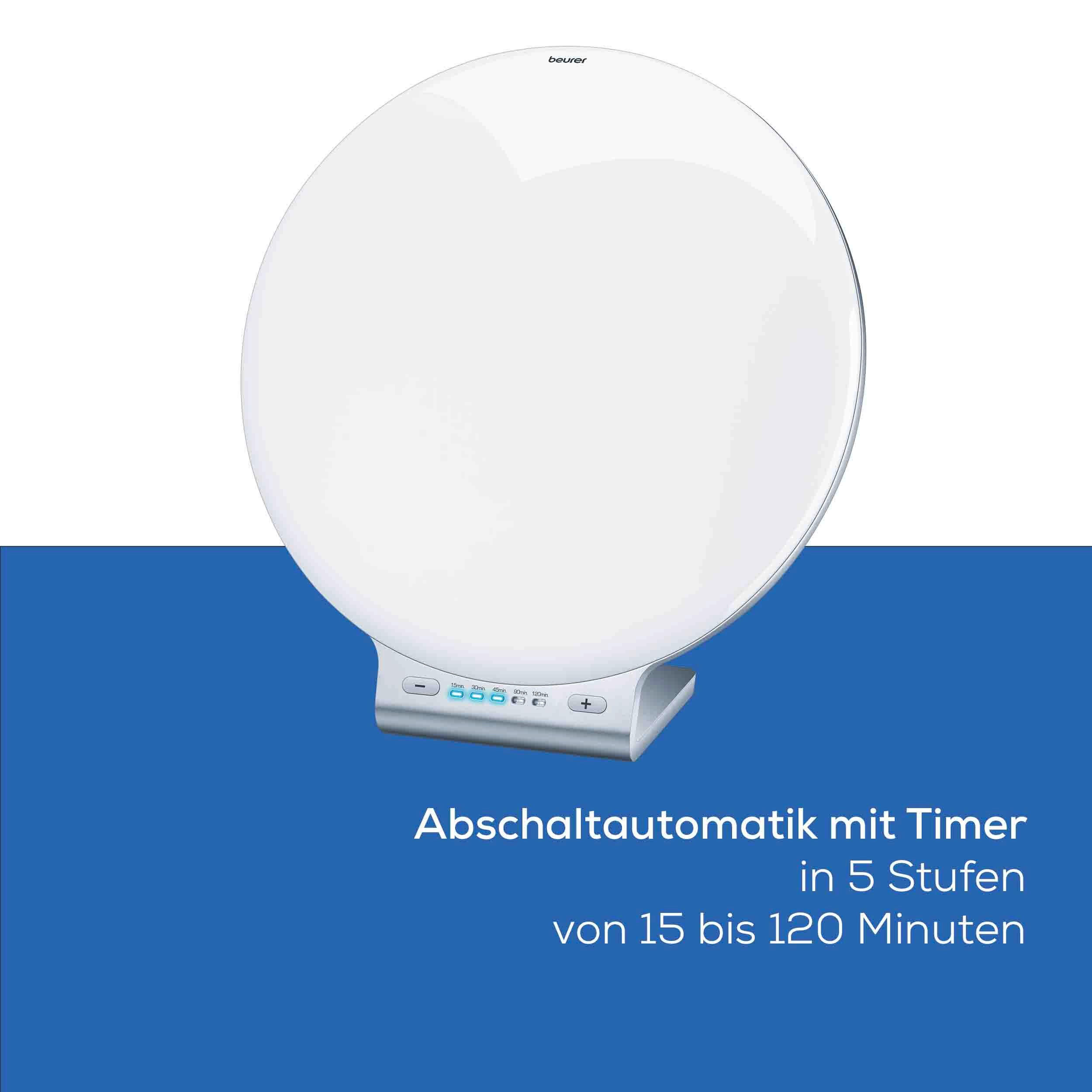 TAGESLICHTLAMPE - Weiss/Hellgrau, Basics (37.3/39.2/23cm) - Beurer