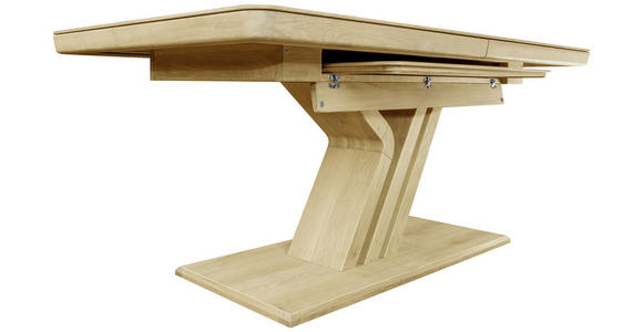 ESSTISCH in Holz 200-290/95/77 cm - Eichefarben, Natur, Holz (200-290/95/77cm) - Linea Natura
