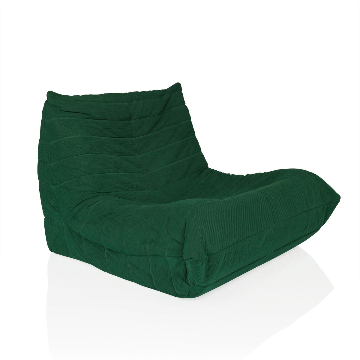 LOUNGESESSEL in Textil Grün  - Grün, MODERN, Textil (90/72/100cm) - MID.YOU