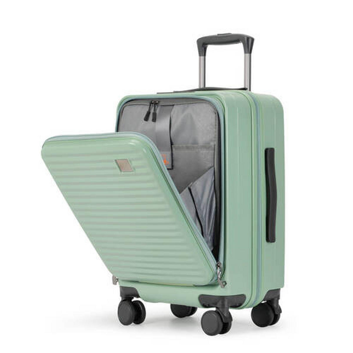 REISEKOFFER Hellgrün  - Hellgrün, Design, Kunststoff (51,5/31/78cm) - Schneiders