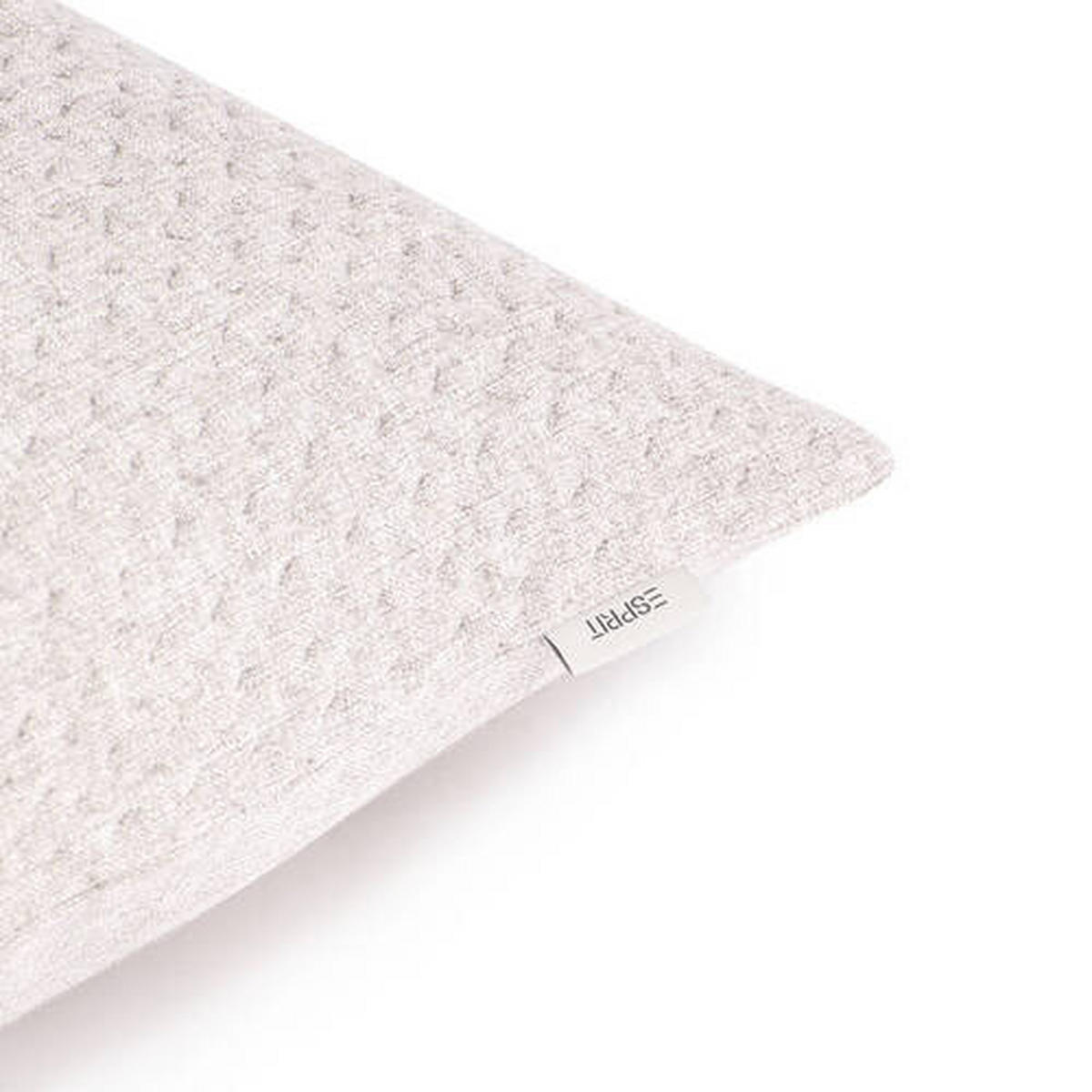 KISSENHÜLLE E-HarpStructure 45/45 cm  - Beige/Creme, KONVENTIONELL, Textil (45/45cm) - Esprit