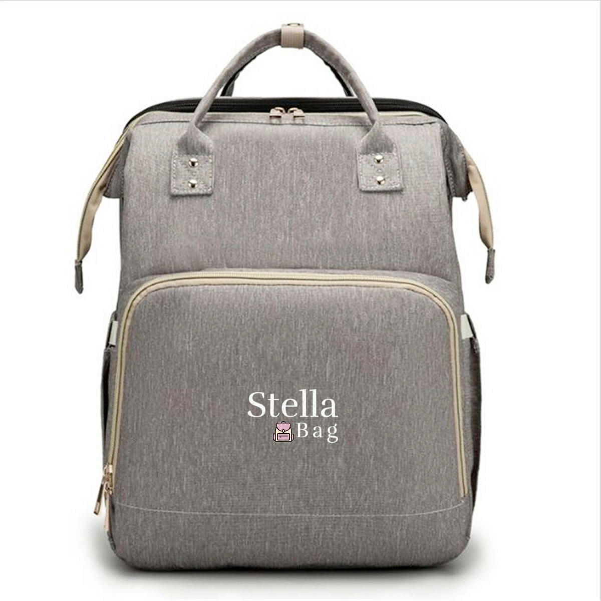 XXXLutz Wickelrucksack Stella Bag Basic Grau 30x40x21 cm