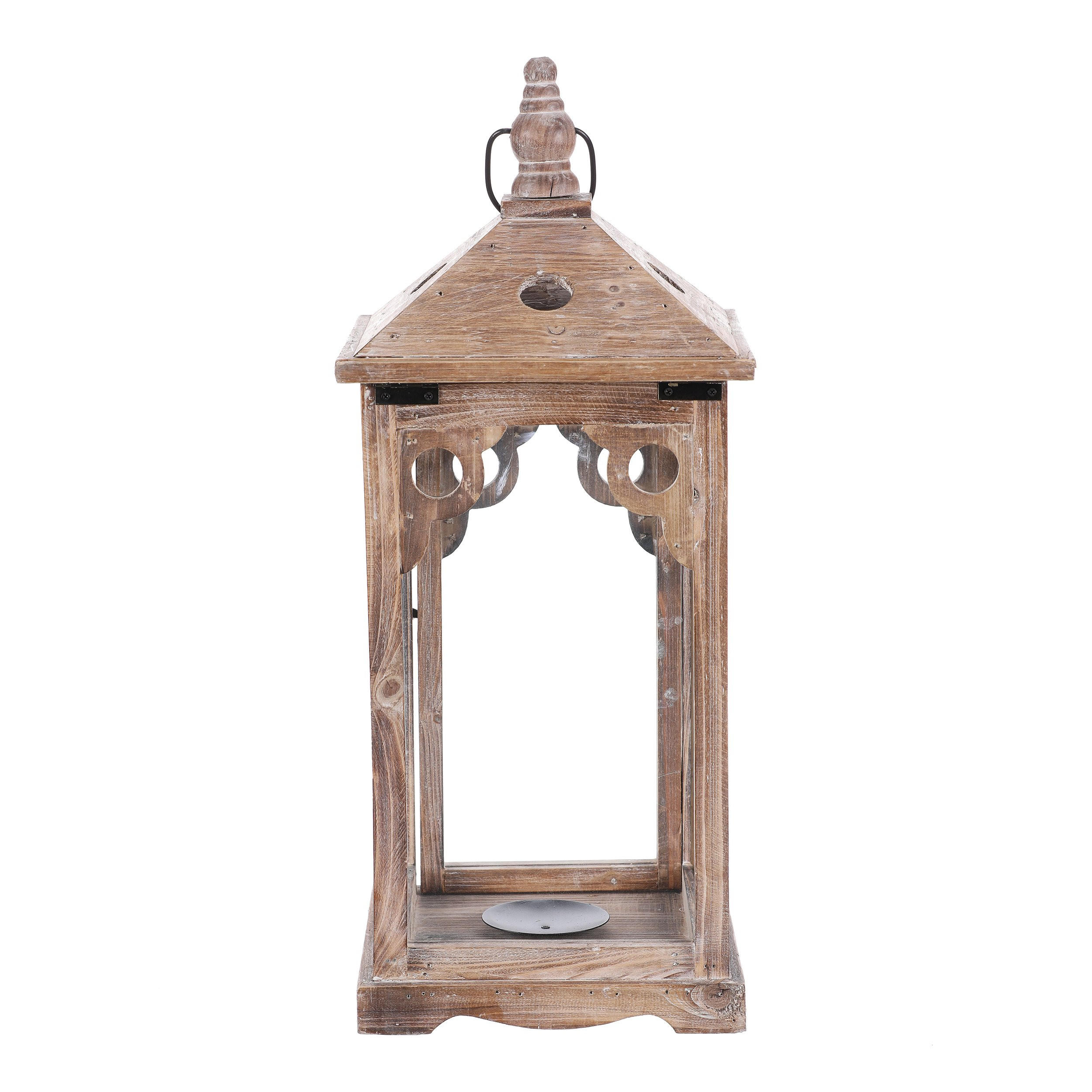LAMPÁŠ drevo - hnedá, Basics, drevo (23/23/54cm)