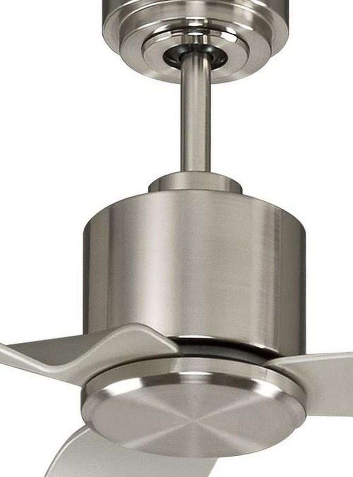DECKENVENTILATOR 127/33 cm   - Chromfarben/Silberfarben, Basics, Kunststoff/Metall (127/33cm)