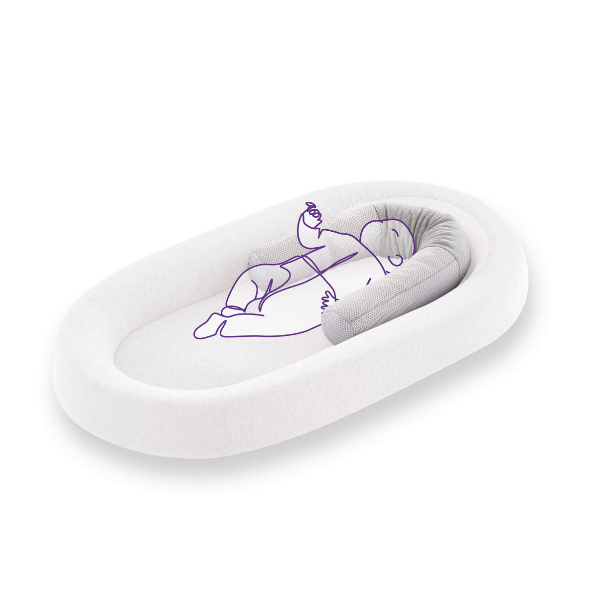 KUSCHELNEST HOME AIR Nestverkleinerung    - Basics (80cm) - Träumeland