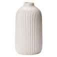 VASE 16,5 cm  - Weiß, Design, Keramik (8,6/16,5cm) - Ambia Home