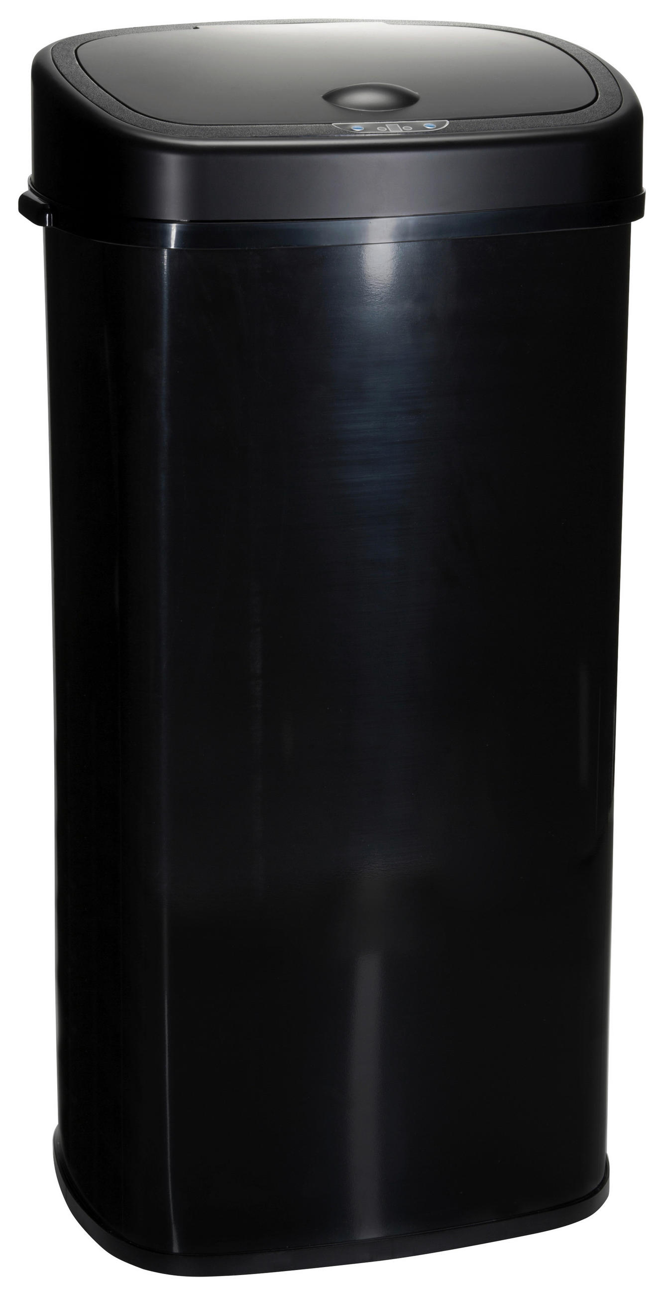 ABFALLSAMMLER 68 l  Metall, Kunststoff  - Silberfarben/Schwarz, MODERN, Kunststoff/Metall (40/78/29cm) - MID.YOU