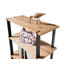 REGAL in 80/113/35 cm Schwarz, Eichefarben - Eichefarben/Schwarz, Design, Holz/Metall (80/113/35cm) - Hom`in REGAL in 80/113/35 cm Schwarz, Eichefarben - Eichefarben/Schwarz, Design, Holz/Metall (80/113/35cm) - Hom`in
