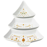 SNACKSCHALENSET Christmas Love - Christmas Love  - Multicolor, Basics, Keramik (39/29,5/5,5cm) - Hutschenreuther