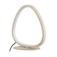 LED-TISCHLEUCHTE   - Sandfarben, Design, Kunststoff/Metall (22,6l) - Novel