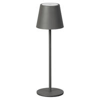 AKKU-TISCHLEUCHTE Viletto 11/28-36 cm   - Sandfarben/Limette, KONVENTIONELL, Metall (11/28-36cm)